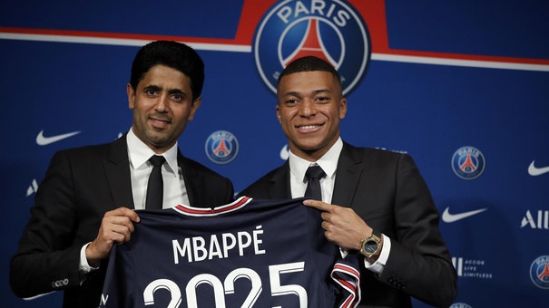 mbappe junto president psg