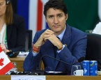 justin trudeau primer ministro canada saco azul