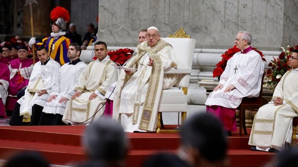 papa francisco mensaje navidad misa