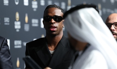 vinicius jr globe soccer awards en dubai