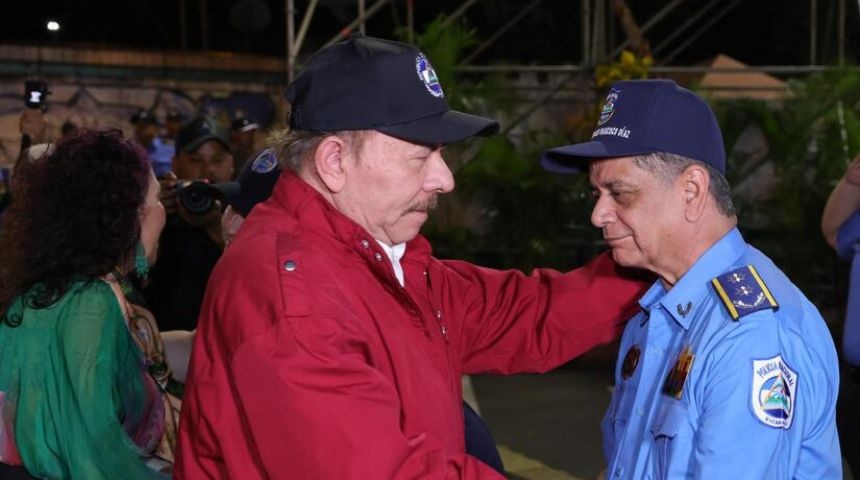 daniel ortega francisco diaz policia nicaragua