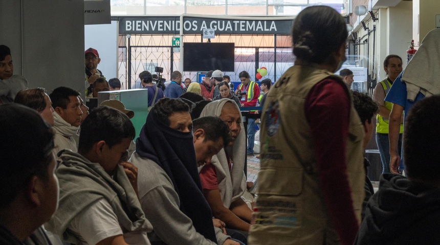 deportados llegan guatemala eeuu