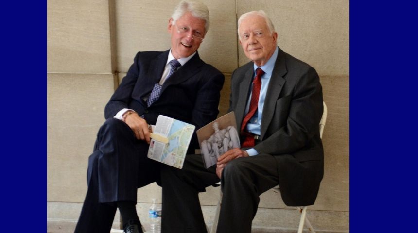 jimmy carter bill clinton