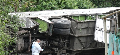 accidente autobus turistas colombia