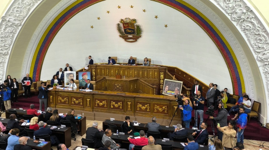 parlamento chavista declarar no grato