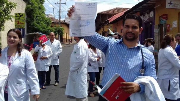 jorge aleman zapata medico nicaraguense