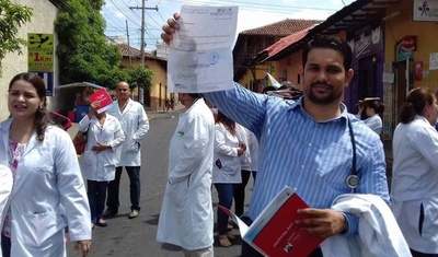 jorge aleman zapata medico nicaraguense