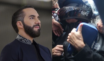 nayib bukele cartera azul maría corina machado