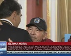 daniel ortega reapareció investidura nicolás maduro