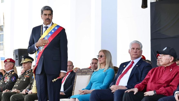 nicolas maduro daniel ortega miguel diaz canel