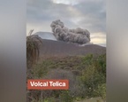 erupciones volcán telica león nicaragua