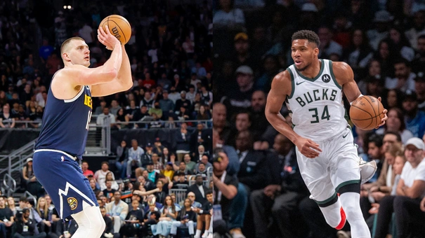 jugadores baloncesto all star nikola jokic giannis antetokounmpo