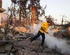 incendios casas altadena california eeuu