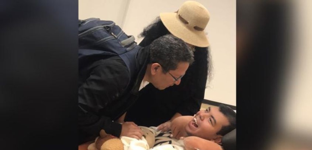 periodista miguel mora reencuentro con su familia