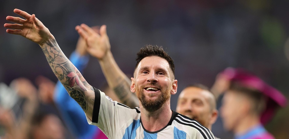 messi futbolista argentino alcanza mil partidos