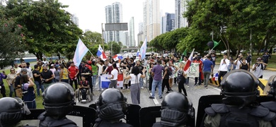 protestas en panama