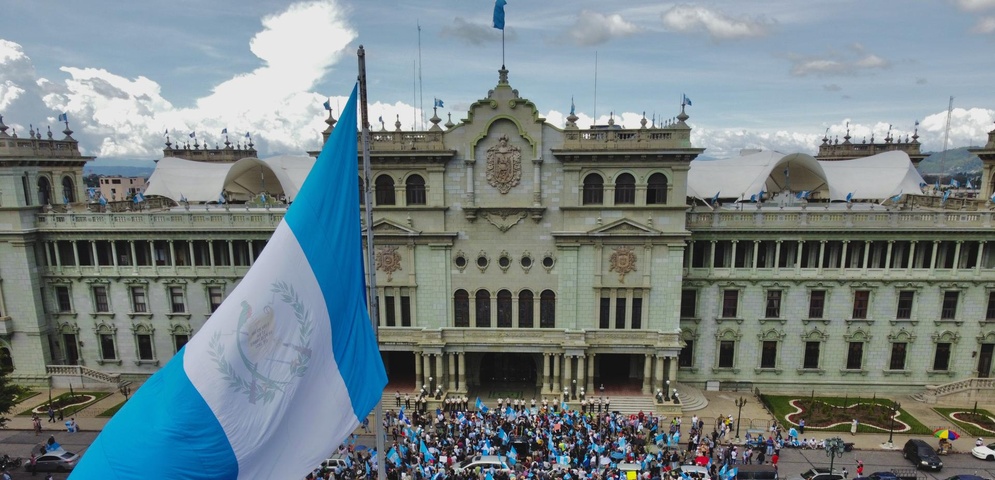 manifestaciones plaza central guatemala