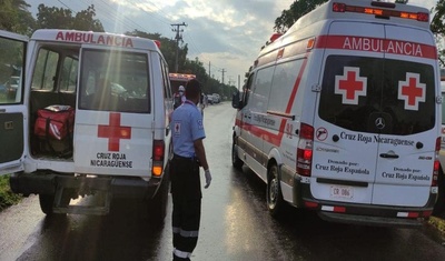ambulancias cruz roja nicaraguense