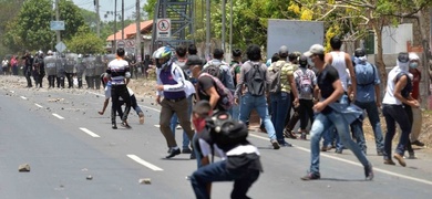 policia represion estudiantes 2018 nicaragua
