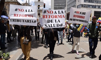 protestas en colombia