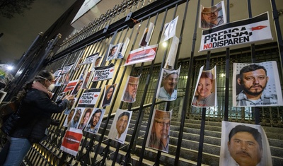 periodistas encarcelados en el mundo