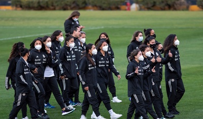 Selección femenina de fútbol Mexicano.