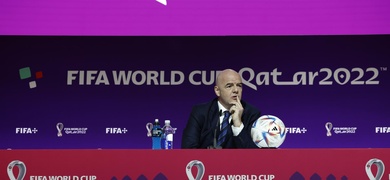 infantino presidente fifa catar mundial futbol