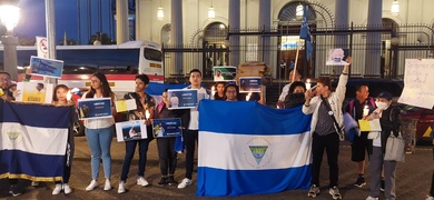 exiliados nicaragüenses en San José, Costa Rica