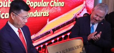 embajada de china en honduras