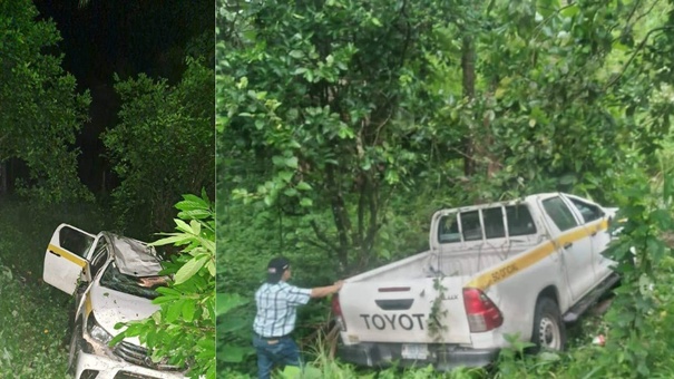 accidente camioneta del minsa nicaragua