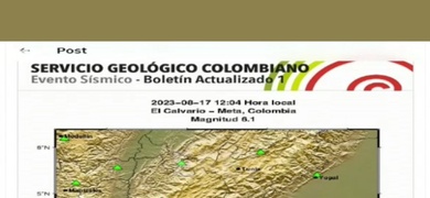 muerto temblor colombia