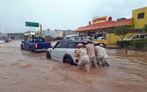 mexico nogales inundaciones tormeta inundaciones ahogados