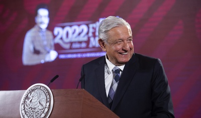 Presidente de mexico Andres Lopez Obrador