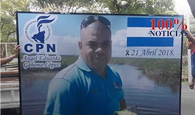 asesinado periodista angel gahona nicaragua