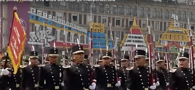 ejercito de rusia y nicaragua en desfile de independencia mexico