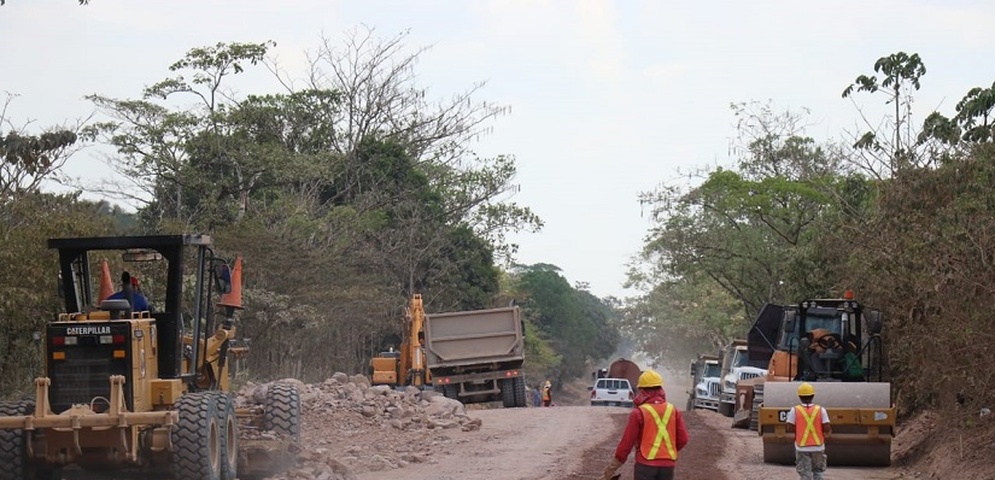 Reparación de carreteras en nicaragua