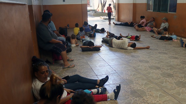 escasez alimentos migrantes frontera sur mexico