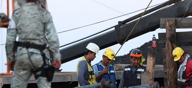 mineros soterrados mexico