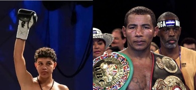 Harvin Aguirre joven promesa del boxeo nicaragüense.