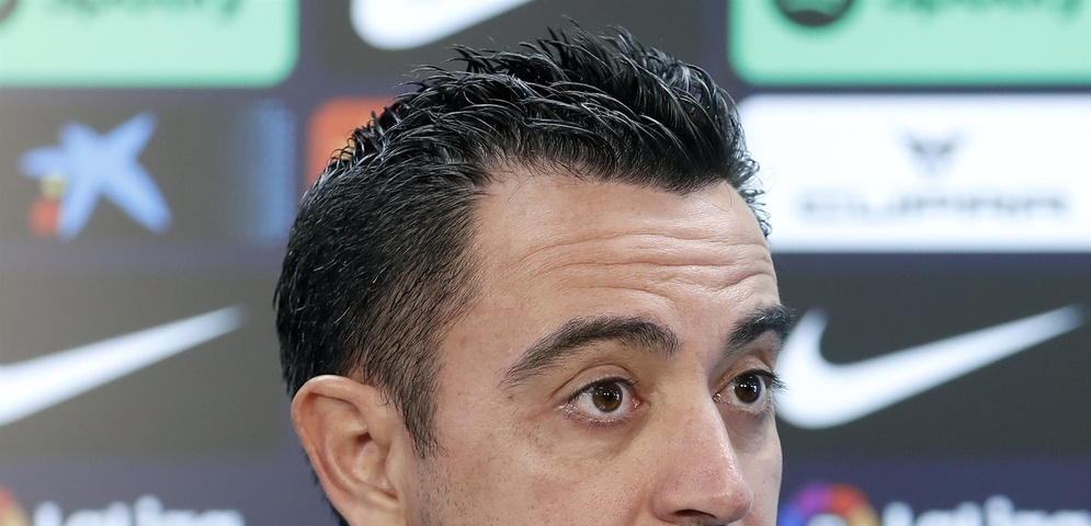 xavi hernandez entrenador barcelona espana