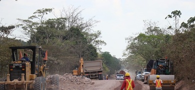 Reparación de carreteras en nicaragua