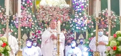 obispo de leon socrate rené sandigo oficia en la catedral de leon