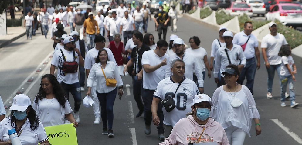 mexico protestas desabastecimiento medicamentos