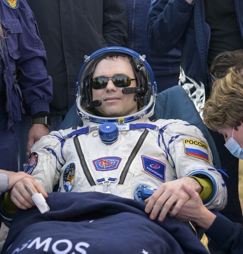 astronauta frank rubio  regresa tierra