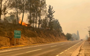 chile afectado por incendios y sequia