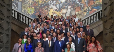 reunion amlo senadores palacio nacional mexico