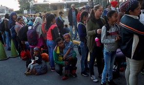 migrantes frontera honduras guatemala