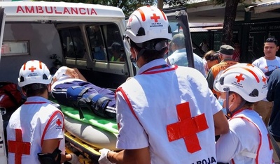 ambulancia de la cruz roja nicaraguense