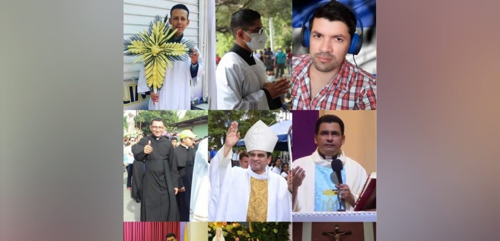 sacerdotes detenidos en el chipote acusados por el régimen
