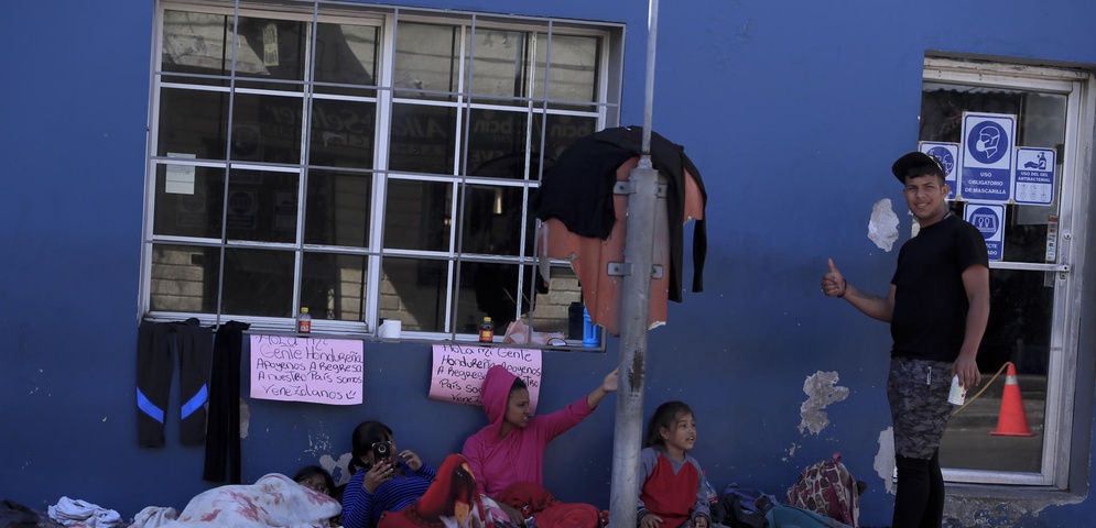 migrantes centroamericanos atraviesan honduras eeuu